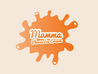 Mamma Please Ice Cream  logo design by czars