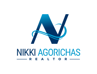 Nikki Agorichas Realtor logo design by Coolwanz
