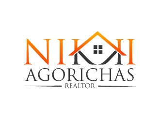 Nikki Agorichas Realtor logo design by Gaze