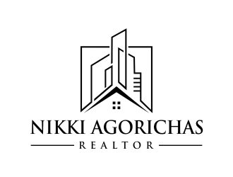 Nikki Agorichas Realtor logo design by AisRafa