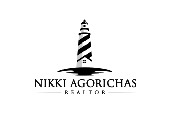 Nikki Agorichas Realtor logo design by schiena