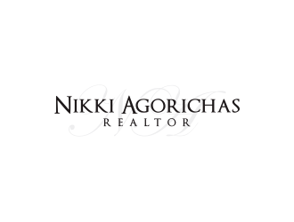 Nikki Agorichas Realtor logo design by Greenlight