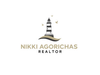 Nikki Agorichas Realtor logo design by AYATA