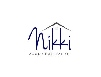 Nikki Agorichas Realtor logo design by haidar