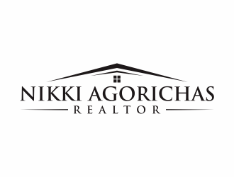 Nikki Agorichas Realtor logo design by Editor