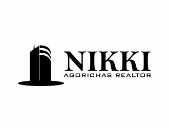 Nikki Agorichas Realtor logo design by naldart