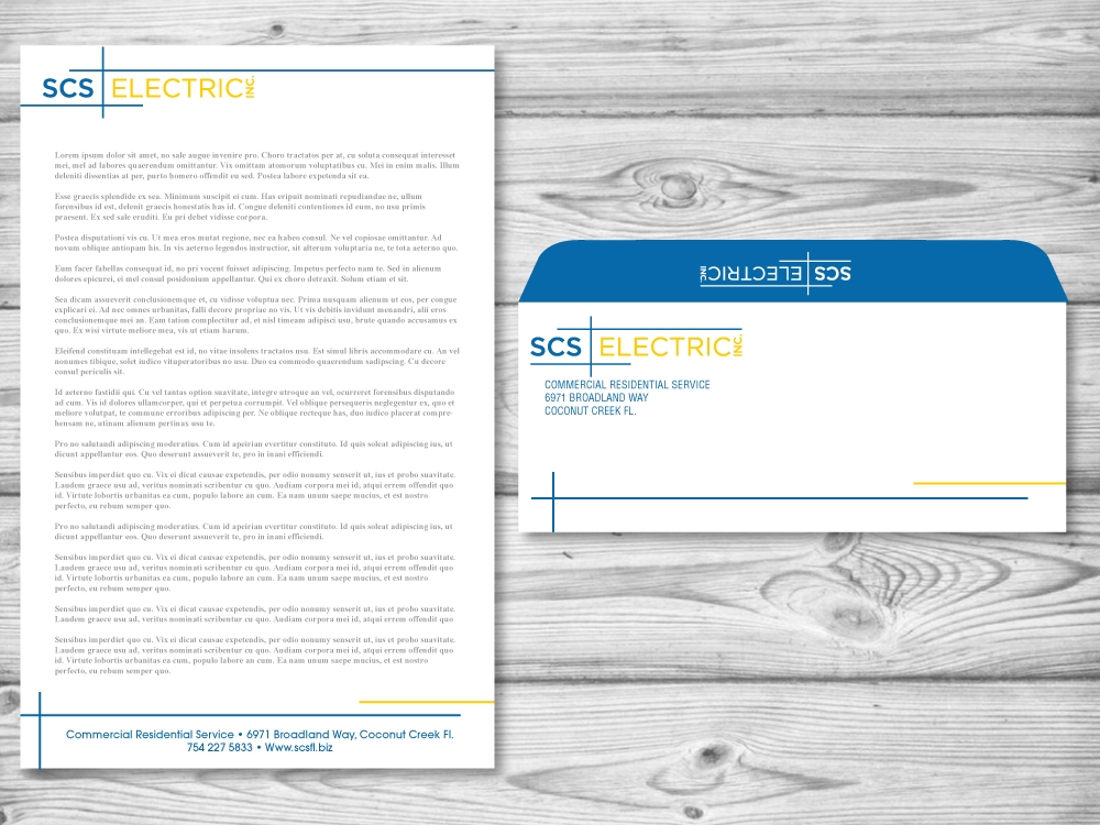 SCS ELECTRIC logo design by jaize