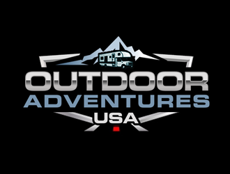 Outdoor Adventures USA logo design by kunejo