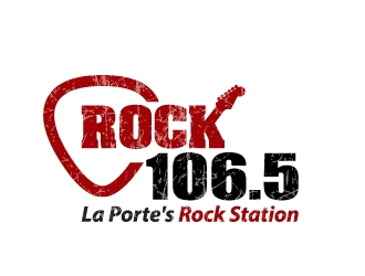 Rock 106.5 logo design by jaize