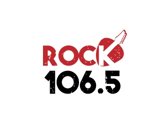 Rock 106.5 logo design by samuraiXcreations