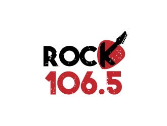 Rock 106.5 logo design by samuraiXcreations
