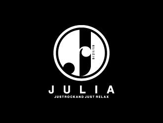 Julia Roth  [logo for bat-mitzvah party] logo design by jishu