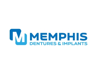 Memphis Dentures & Implants logo design by jaize