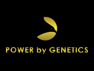 POWER by GENETICS logo design by Djavadesign
