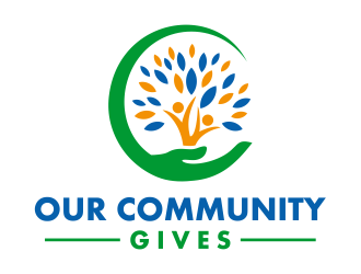Our Community Gives logo design by cintoko