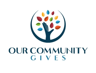 Our Community Gives logo design by alee