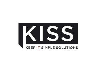 Keep It Simple Solutions. KISS for short logo design by asyqh