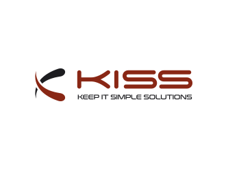 Keep It Simple Solutions. KISS for short logo design by keylogo