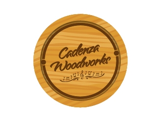 Cadenza Woodworks logo design by jhon01