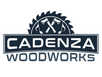 Cadenza Woodworks logo design by axel182