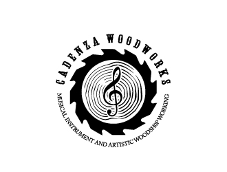 Cadenza Woodworks logo design by samuraiXcreations