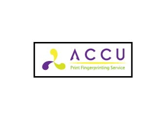 ACCU-Print Fingerprinting Service logo design by chumberarto
