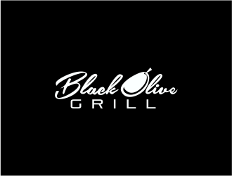 Black Olive Grill logo design by FloVal