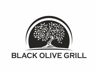 Black Olive Grill logo design by 48art