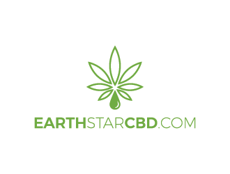 EarthStarCBD.com logo design by mhala