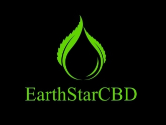 EarthStarCBD.com logo design by b3no