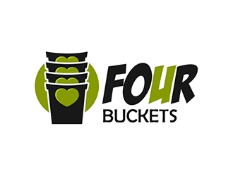 Four Buckets and a Swiss Miss logo design by XyloParadise