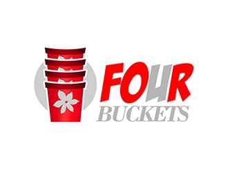 Four Buckets and a Swiss Miss logo design by XyloParadise