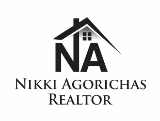 Nikki Agorichas Realtor logo design by up2date