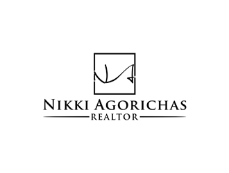 Nikki Agorichas Realtor logo design by johana