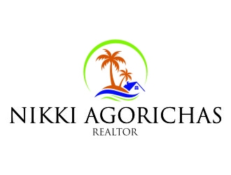 Nikki Agorichas Realtor logo design by jetzu