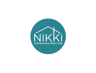 Nikki Agorichas Realtor logo design by bricton