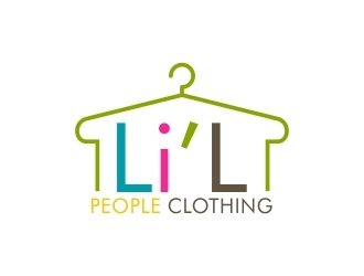 Lil People Clothing logo design by dibyo