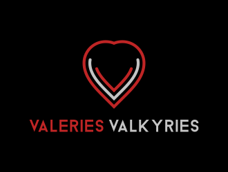 Valeries Valkyries logo design by BlessedArt