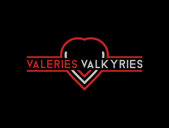 Valeries Valkyries logo design by BlessedArt