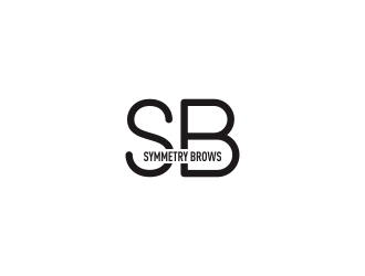 Symmetry Brows logo design by Greenlight