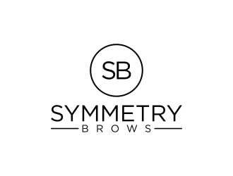 Symmetry Brows logo design by RIANW