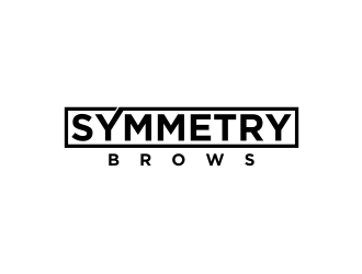 Symmetry Brows logo design by sodimejo