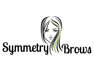 Symmetry Brows logo design by Dawnxisoul393