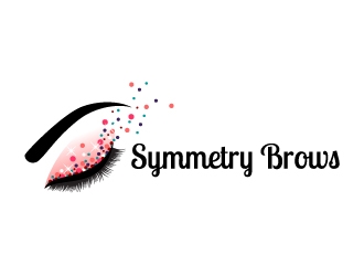 Symmetry Brows logo design by Dawnxisoul393
