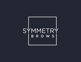 Symmetry Brows logo design by ammad