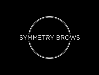 Symmetry Brows logo design by ammad