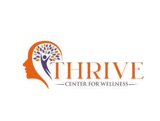 Thrive Center for Wellness logo design by tec343