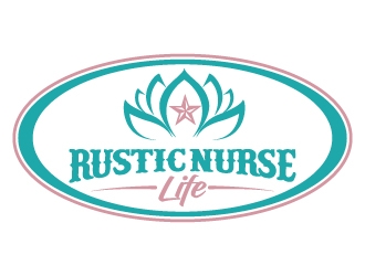 Rustic Nurse Life logo design by jaize