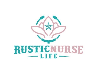 Rustic Nurse Life logo design by sanworks