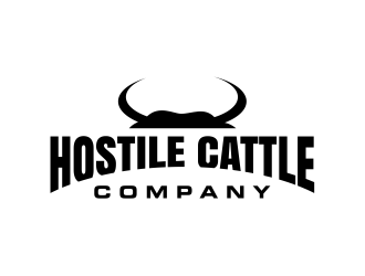 Hostile Cattle Company logo design by cintoko
